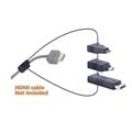 DigitaLinx HDMI adapter ring 3 adapter MicoHDMI, MiniDP, DP